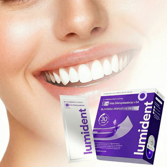 Lumident™ Tiras de Blanqueamiento Dental